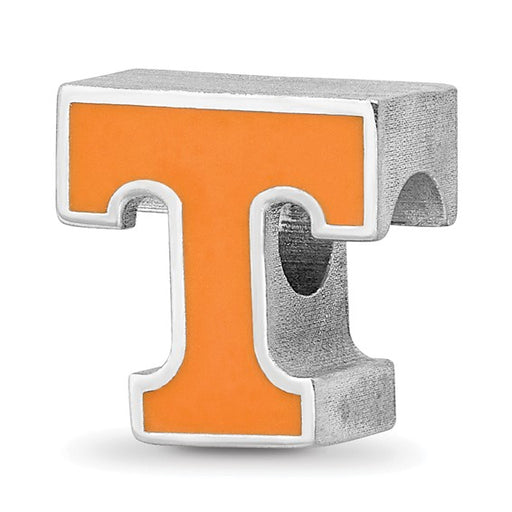 SS University of Tennessee Enameled Logo Bead