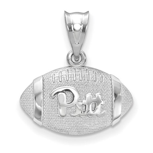 SS University of Pittsburgh Domed Football Pendant