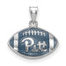 SS University of Pittsburgh Enameled Football Pendant