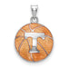 SS University of Tennessee Enameled Basketball Pendant