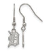 Stainless Steel Major League Baseball LogoArt Detroit Tigers Dangle Earrings