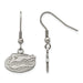 Stainless Steel LogoArt University of Florida Gator Dangle Wire Earrings