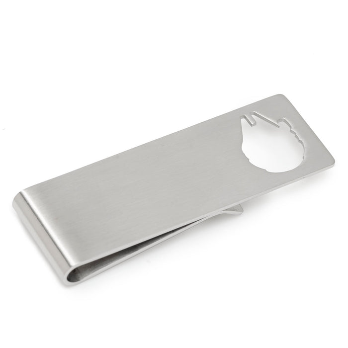 Millennium Falcon Cutout Money Clip