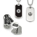 Darth Vader Stainless Steel Necklace & Cufflinks Gift Set