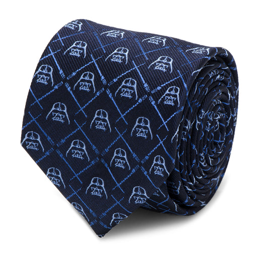 Darth Vader Lightsaber Blue Tie