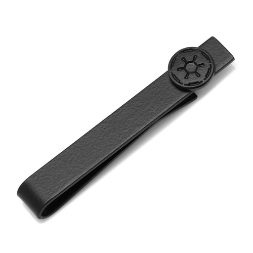 Satin Black Imperial Symbol Tie Bar