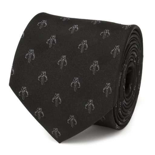 Mandalorian Black Silk Men's Tie