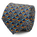 Falcon Motif Navy Blue Men's Tie