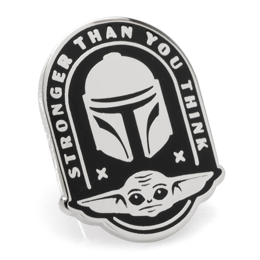 Stronger Mando Lapel Pin