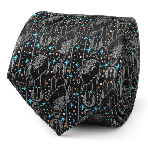 Obi-Wan Kenobi Gray Men's Tie