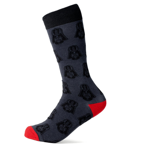 Darth Vader Black and Red Men's Sock