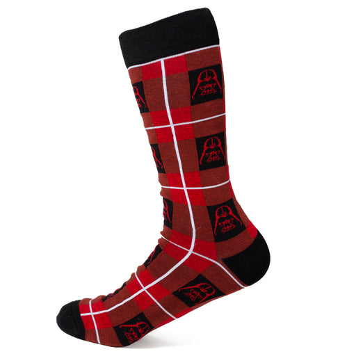 Vader Plaid Black Socks