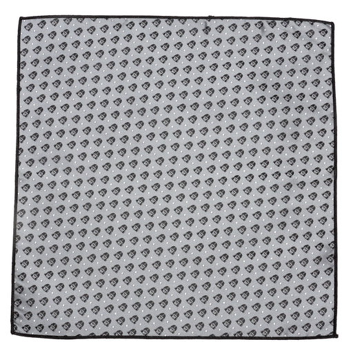 Darth Vader Gray Dot Pocket Square