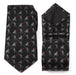 Vader v. Luke Battle Lightsaber Black Mens Tie