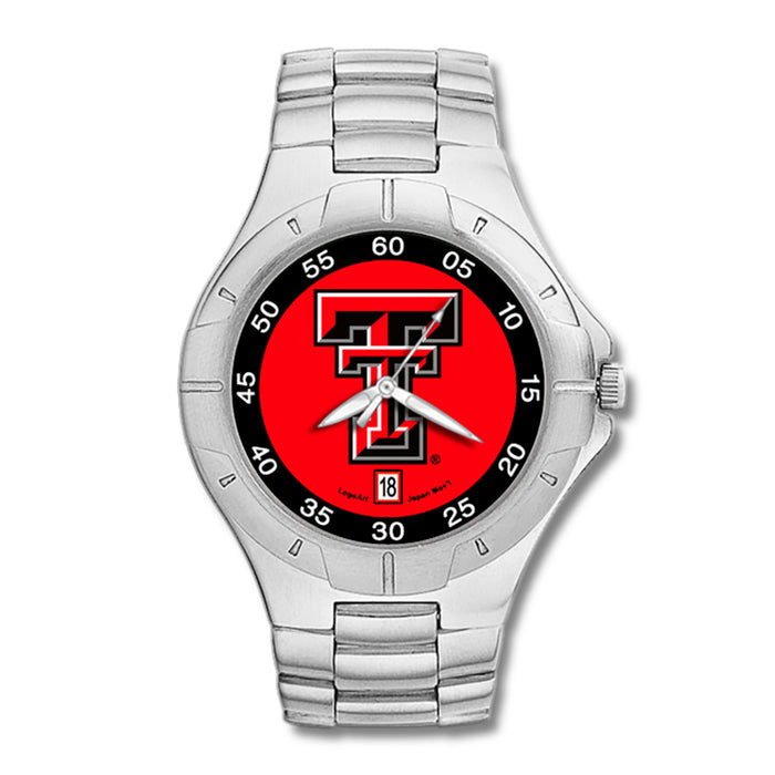 TEXAS TECH UNIV TT PRO II MAN'S BRACELET WATCH