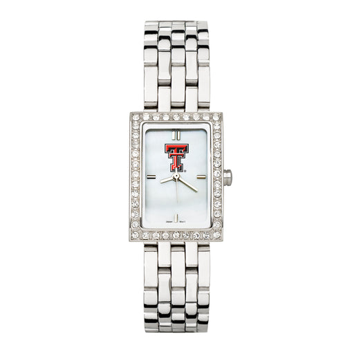 TEXAS TECH UNIV LADIES ALLURE WATCH STAINLESS STEEL