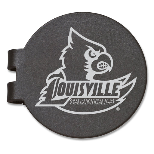 UNIV OF LOUISVILLE BLACK PREVAIL ENGRAVED MONEY CLIP
