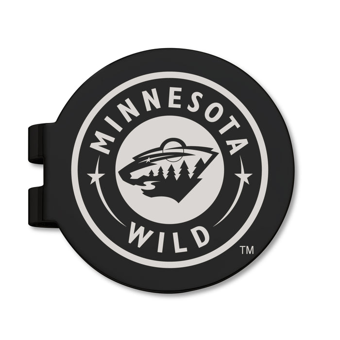 MINNESOTA WILD BLACK PREVAIL ENGRAVED MONEY CLIP