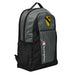 The 1st Cavalry Division Champion Backpack, viewed from a left side tilt, shows multiple compartments including a front pocket .