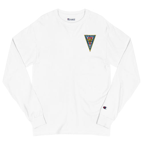 Seal Team 7 Men's Champion Long Sleeve Shirt - White