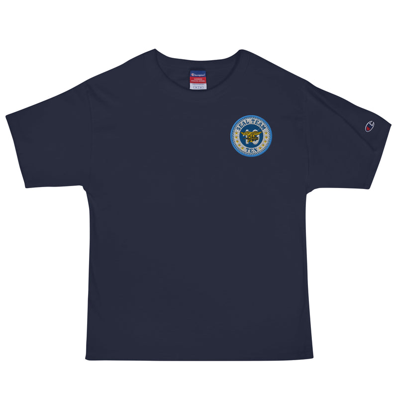 Seal Team 10 Men's Champion T-Shirt - Navy