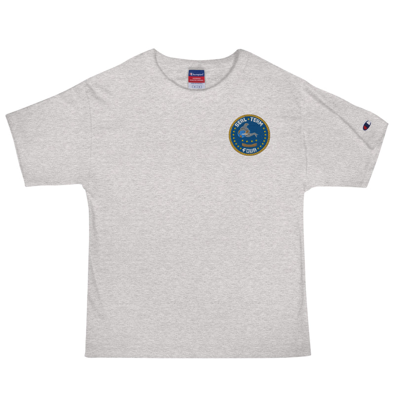 Seal Team 4 Men's Champion T-Shirt - Oxford Grey Heather