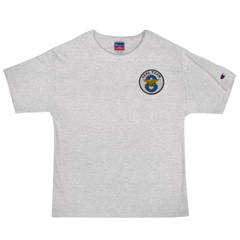Seal Team 8 Men's Champion T-Shirt - Oxford Grey Heather