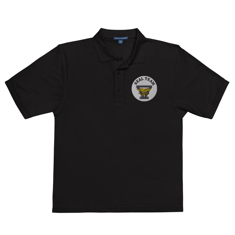 Seal Team 5 Premium Polo Shirt - Black