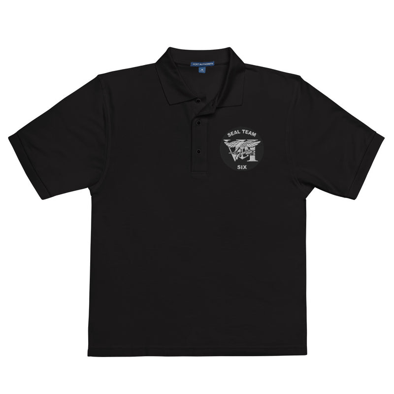 Seal Team 6 Premium Polo Shirt - Black