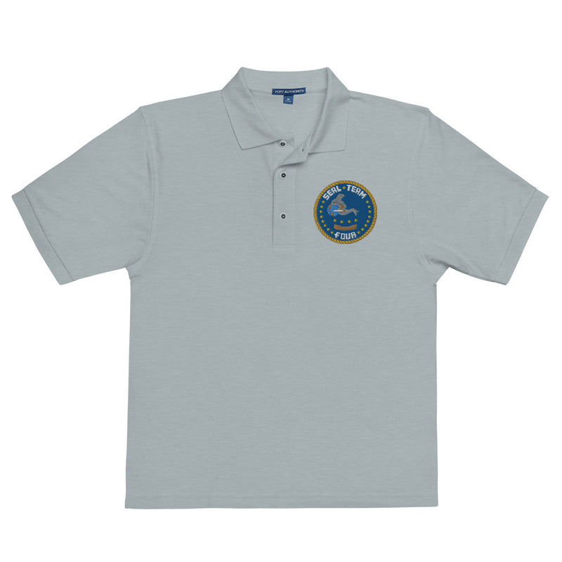 Seal Team 4 Premium Polo Shirt - Cool Heather