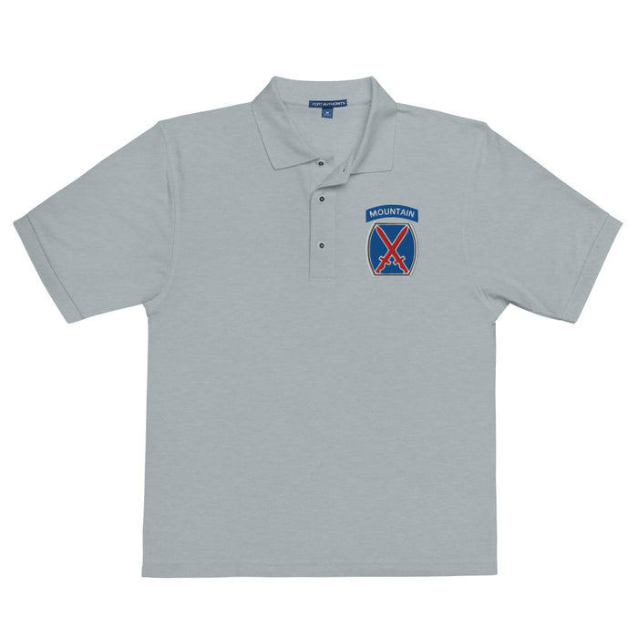 Product mockup Polo Shirt - Heather