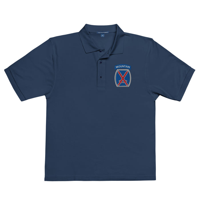 Product mockup Polo Shirt - Navy