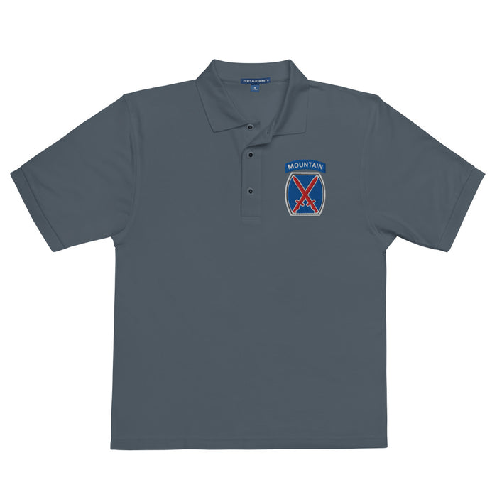 Product mockup Polo Shirt - Grey