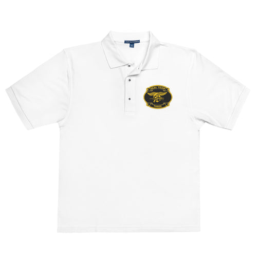 Seal Team 3 Premium Polo Shirt - White