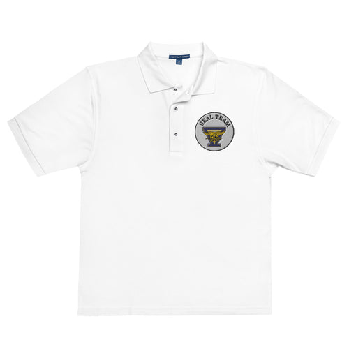 Seal Team 5 Premium Polo Shirt - White