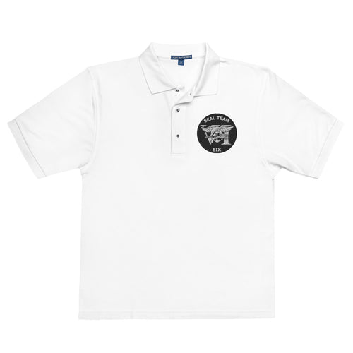 Seal Team 6 Premium Polo Shirt - White