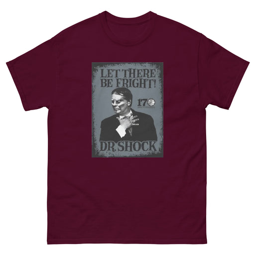 Dr Shock T-Shirt Maroon