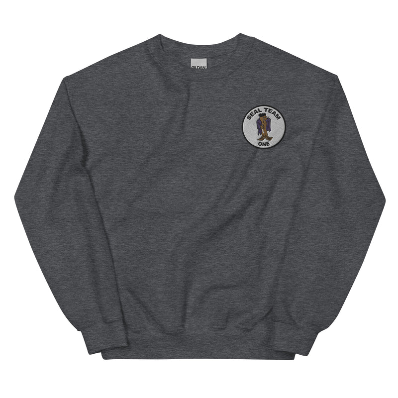 Seal Team 1 Unisex Sweatshirt - Dark Heather