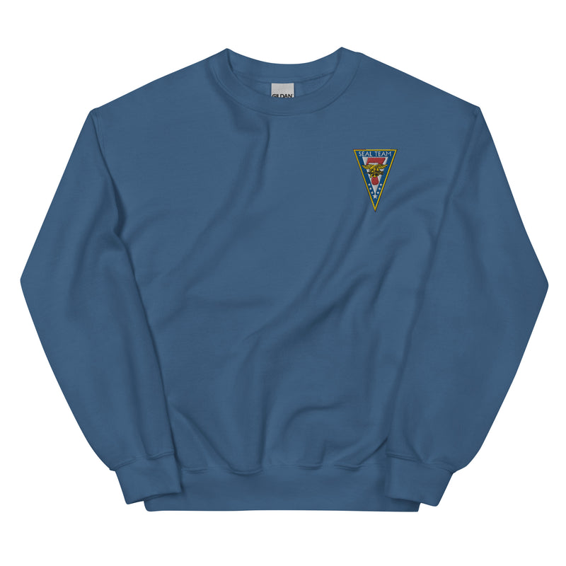 Seal Team 7 Unisex Sweatshirt - Indigo Blue