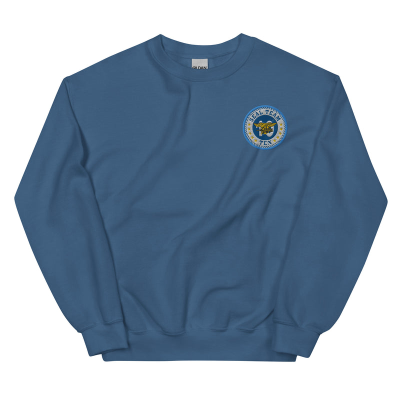 Seal Team 10 Unisex Sweatshirt - Indigo Blue