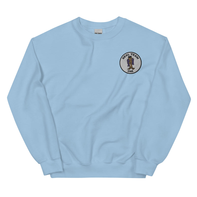 Seal Team 1 Unisex Sweatshirt - Light Blue