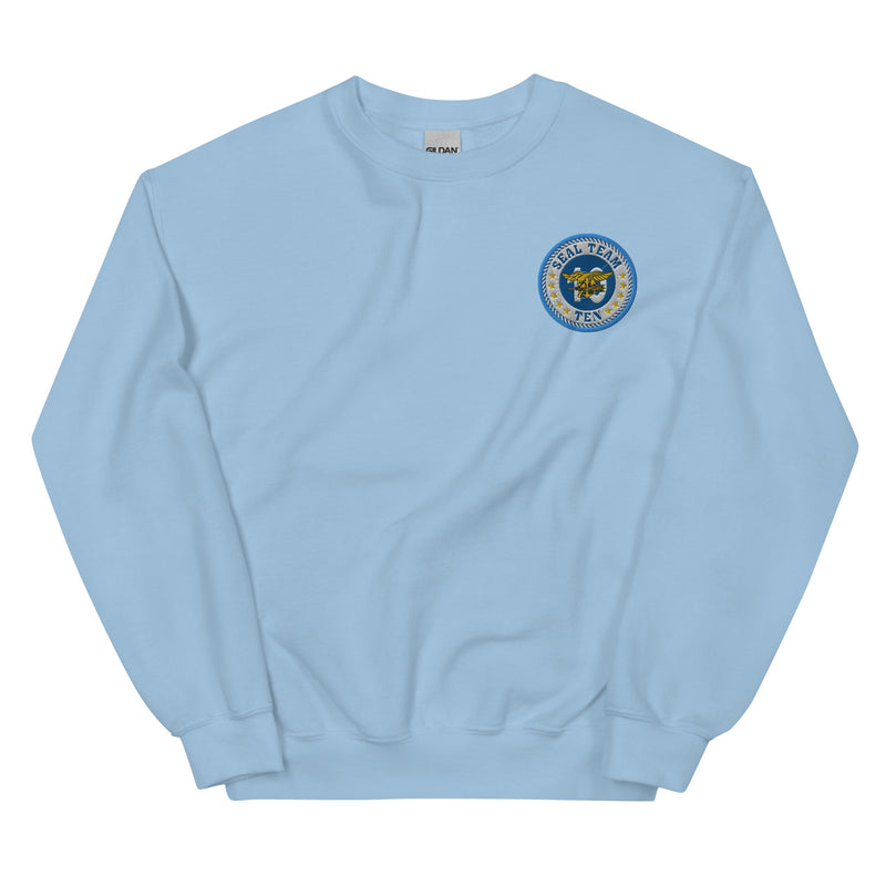 Seal Team 10 Unisex Sweatshirt - Light Blue
