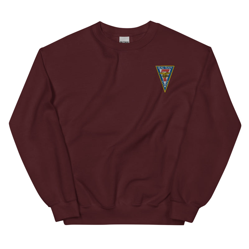Seal Team 7 Unisex Sweatshirt - Maroon