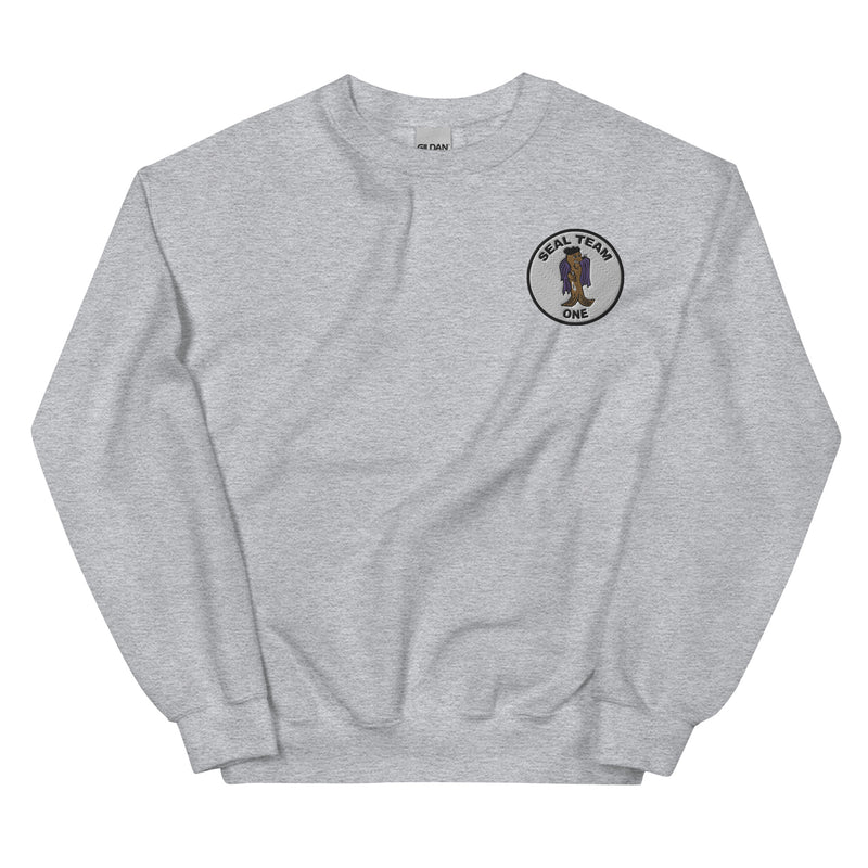 Seal Team 1 Unisex Sweatshirt - Sport Grey