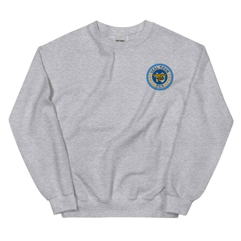 Seal Team 10 Unisex Sweatshirt - Sport Grey
