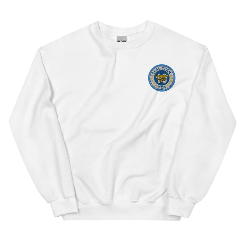 Seal Team 10 Unisex Sweatshirt - White