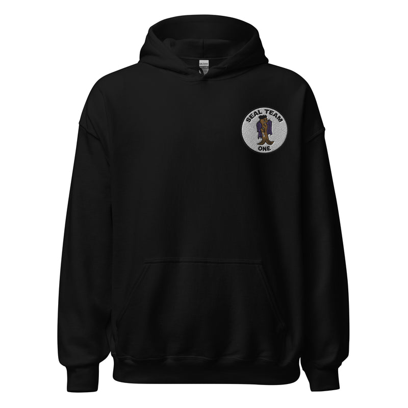 Seal Team 1 Hoodie - Black