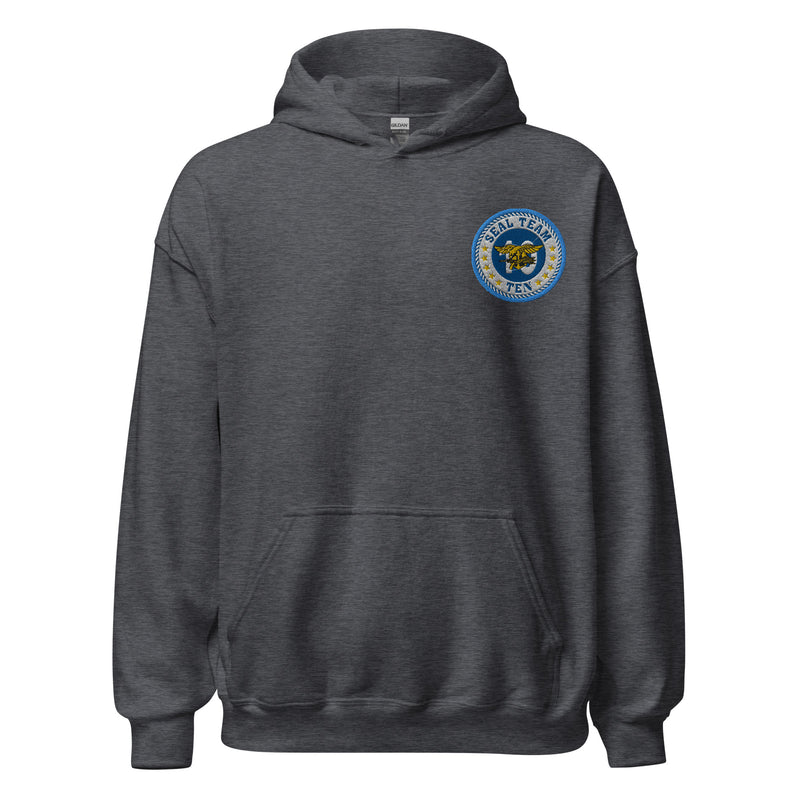 Seal Team 10 Hoodie - Dark Heather