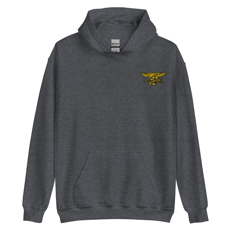 Navy Seals Hoodie - Dark Heather