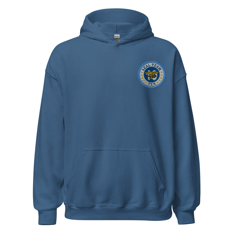 Seal Team 10 Hoodie - Indigo Blue